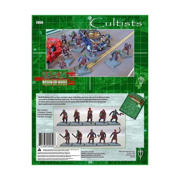 RAFM Cthuhlu Cultists New