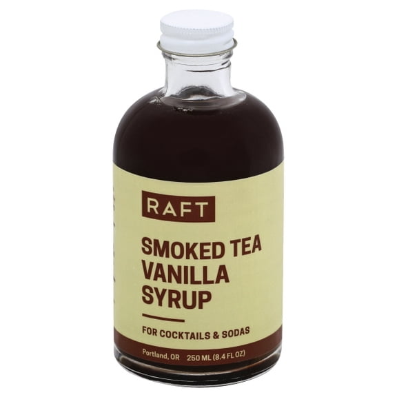 RAFT Smoked Tea Vanilla Cocktail Syrup (8.4 fluid ounce)