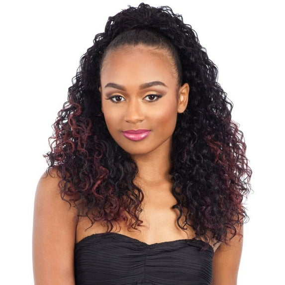 RAGE GIRL (1B Off Black) - FreeTress Equal Synthetic Drawstring Ponytail
