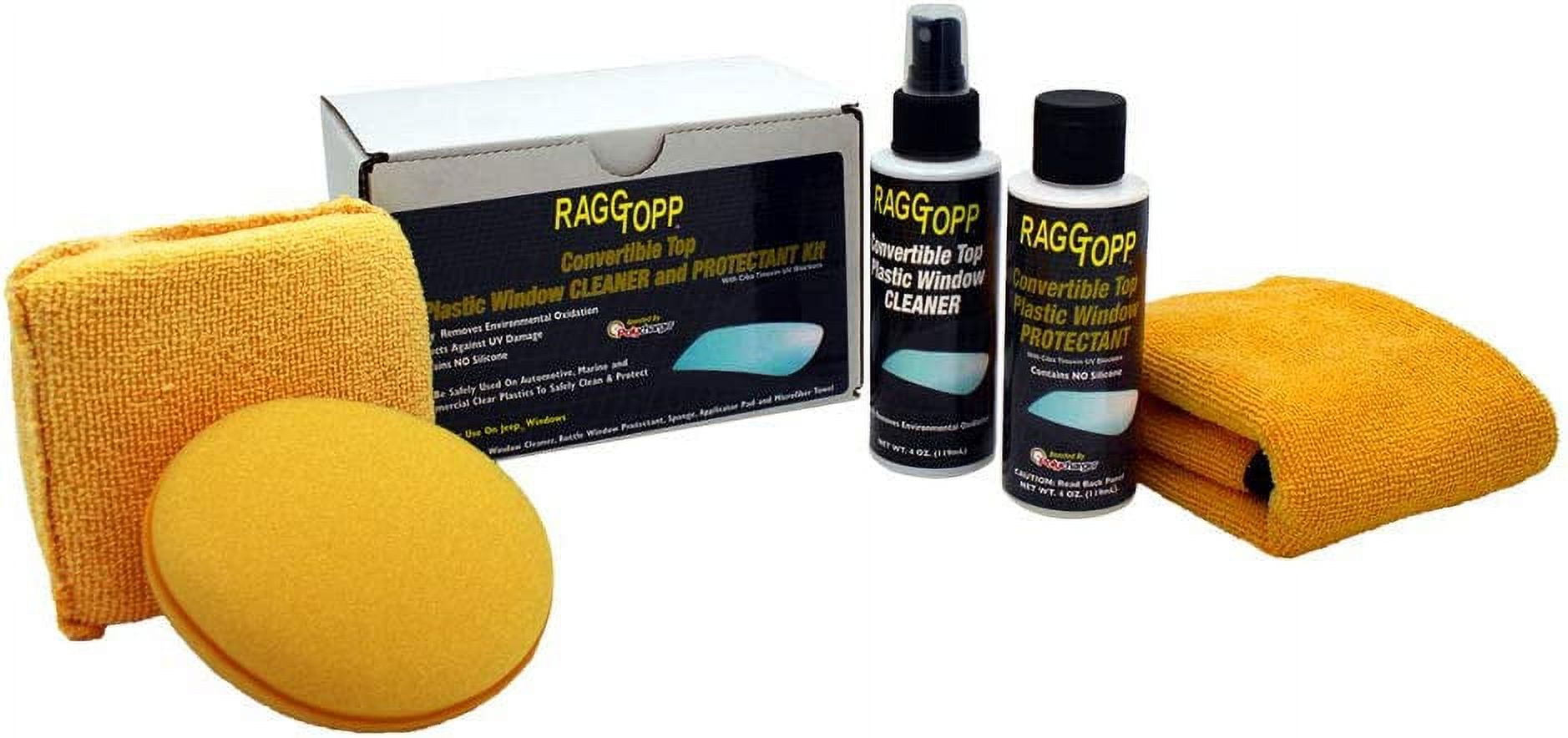RAGGTOPP/SOFTTOPP Convertible Top Plastic Window Cleaner & Protectant ...