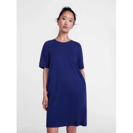 Scenario Women's and Women's Plus Mini Dress with Short Raglan Sleeves, Sizes XS-4X