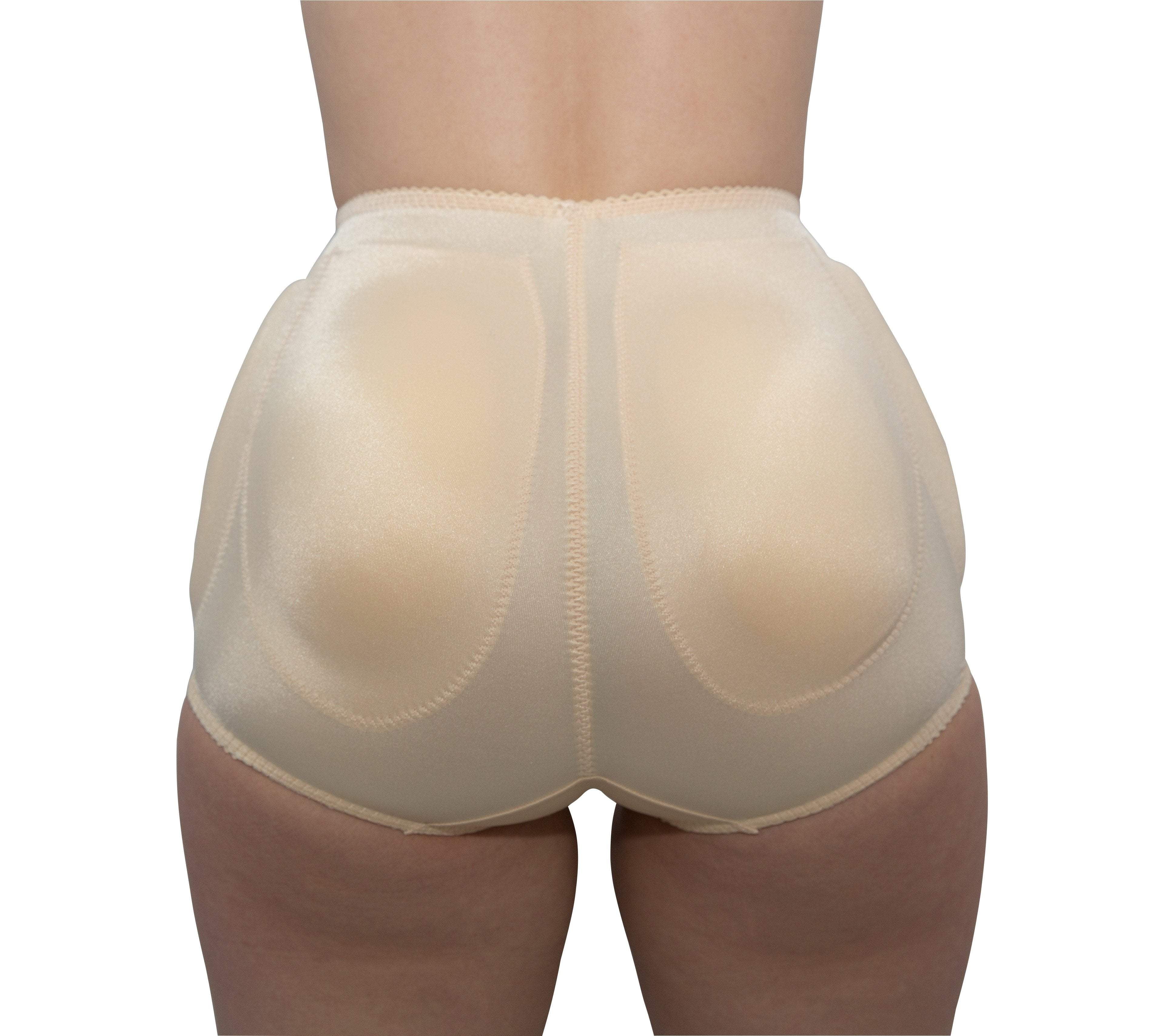 PULLIMORE 2 Pairs Women Enhancing Underwear Pad Stickers Hip Up Padded Butt  Lifter Bum Shapewear (M, Skin)