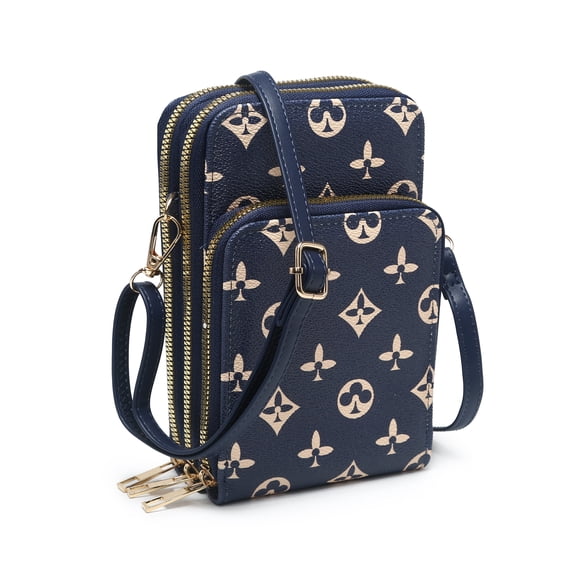 RAGSTO Small Crossbody Cell Phone Bag for Women, Mini Over Shoulder Handbag Purse with Credit Card Slots