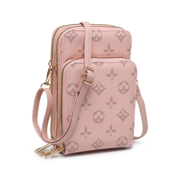 RAGSTO Small Crossbody Cell Phone Bag for Women, Mini Over Shoulder Handbag Purse with Credit Card Slots