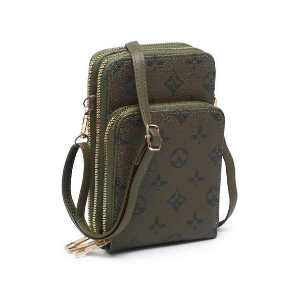 RAGSTO Small Crossbody Cell Phone Bag for Women, Mini Over Shoulder Handbag Purse with Credit Card Slots