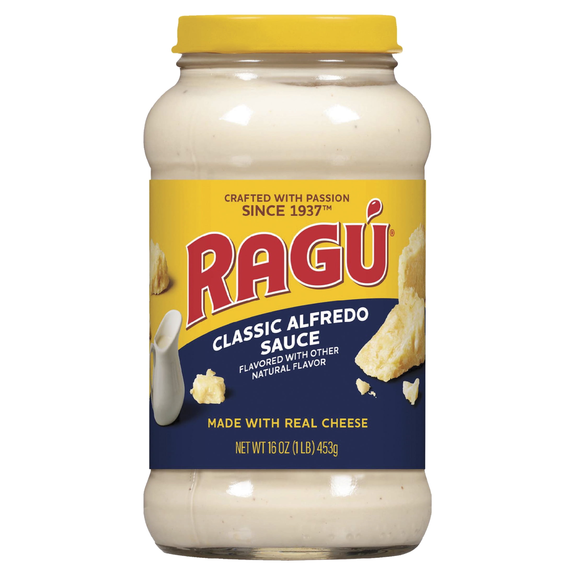Classic Alfredo Cream Sauce with Parmesan and Romano Cheese - 16oz