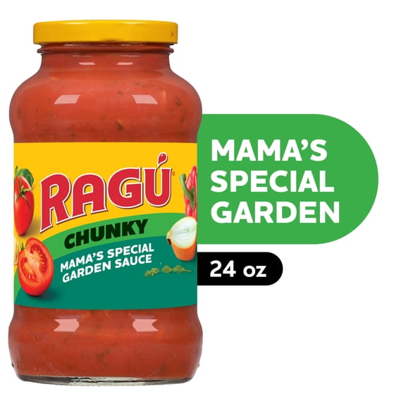 RAGU Chunky Mama's Special Garden Vegetable Pasta Sauce, 24 oz