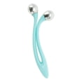 thumbnail image 1 of RAGUPEL 1 Pc Convenient Facial Roller for Beauty Parlor Blue Green Pp Abs Electroplating, 1 of 7