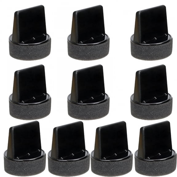 RAGUPEL 10 Pcs Shine Shoes Sponge Applicators Foam Dauber Brush Leather Shoes Boots Care Cloths Suede Cleaner