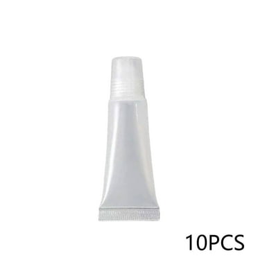 RAGUPEL 10 Pcs Travel Size Toiletries,Reusable and Eco-Friendly PE Small Travel Containers,Squeeze Tube Travel Bottles for Toiletries for Makeup Remover and Skincare Products,5ml