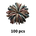 thumbnail image 1 of RAGUPEL 100Pcs Scrunchies,Gentle on Hair Scrunchies for Women,Comfortable Fit Hair Accessories for Women,Style5, 1 of 4
