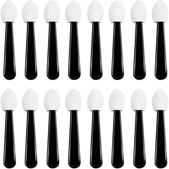 BPPEG 100Pcs Small Eyeshadow Applicators Eye Shadow Sponge Applicator Sticks Makeup Tip
