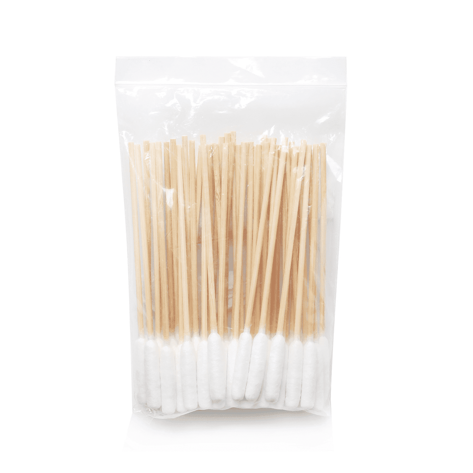 RAGUPEL 100PcsCotton Swabs,Large Head Cotton Swabs for Ears,Pet Ear Cleaning and Care Thick Cotton Swabs, 15cm
