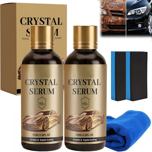 RAGUPEL 100ml Advanced Ceramic Coating for Cars | Ultimate Quick Effect Car Coating Spray for Shine & Protection, Nano Coat Restore for Paint, Glass & Gloss