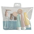 thumbnail image 1 of RAGUPEL 11 Pcs Travel Size Toiletries,Clear PVC Storage Bag Travel Size Containers,TSA-Approved Includes Useful Accessories Travel Bottles,Style5, 1 of 2