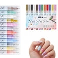 thumbnail image 1 of RAGUPEL 12 Colors Nail Art Pens Set, New Nail Art Pens for Painting Nails, Nail Art Markers Doodle Pen, Nail Art Tools for Dotting Drawing Painting Point Liner Diy, Quick Dry, 1 of 7