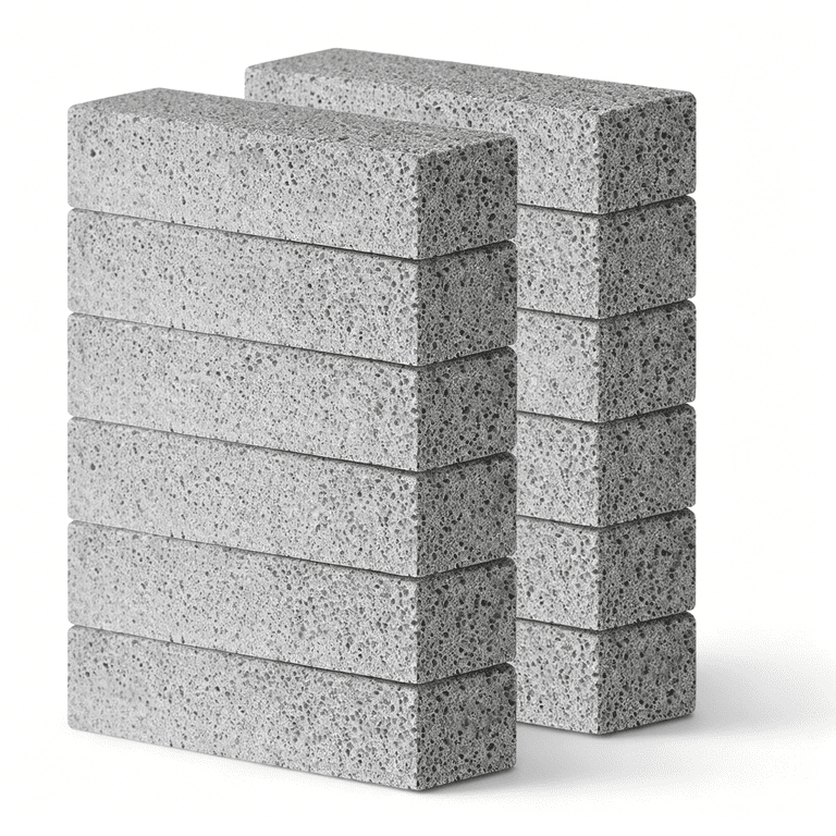 RAGUPEL 12 Pack Pumice Stone for Toilet Cleaning,Cleans Hard Water ...