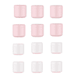 thumbnail image 1 of RAGUPEL 12 Pcs Travel Bottles for Toiletries,Spiral Bottle Mouth Travel Bottles,Seal Against Leakage Travel Containers for Toiletries,Pink,White, 1 of 2