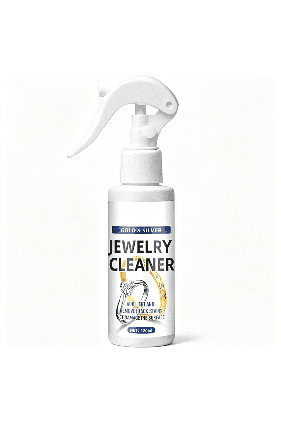 120Ml Silver Jewelry Cleaner | Instant Tarnish Remover | Liquid Jewelry Cleaner,Anti Tarnish Silver Polish Spray,Eco Friendly Jewelry Cleaner,Silverware Cleaner Solution for Home Use