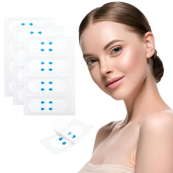 RAGUPEL 120Pcs Face Lift Tape,Face Tape Lifting Invisible,Waterproof Face-Lifting Stickers,Instant Neck Tightening Facial Makeup Tapes for Double Chin,Jowls,Eyes Wrinkles And Sagging Skin