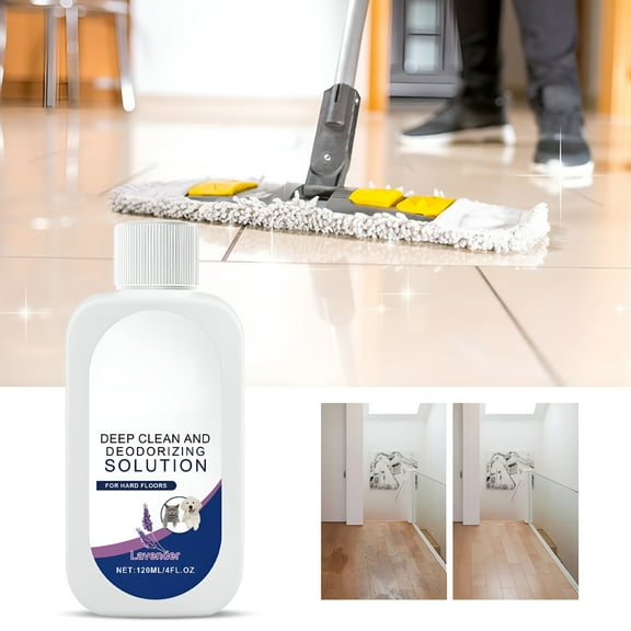 RAGUPEL 120ml Lavender Scented Cleaning Solution Floor Cleaning Solution Compatible With All Robot Vacuums With Mopping And Cordless Wet/Dry Vacuum