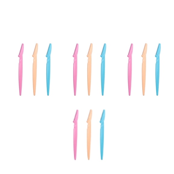 RAGUPEL 12Pcs Face Razors for Women,Comfort Grip Womens Razors for Shaving,Safety Guard Face Shaver for Women,Multicolor
