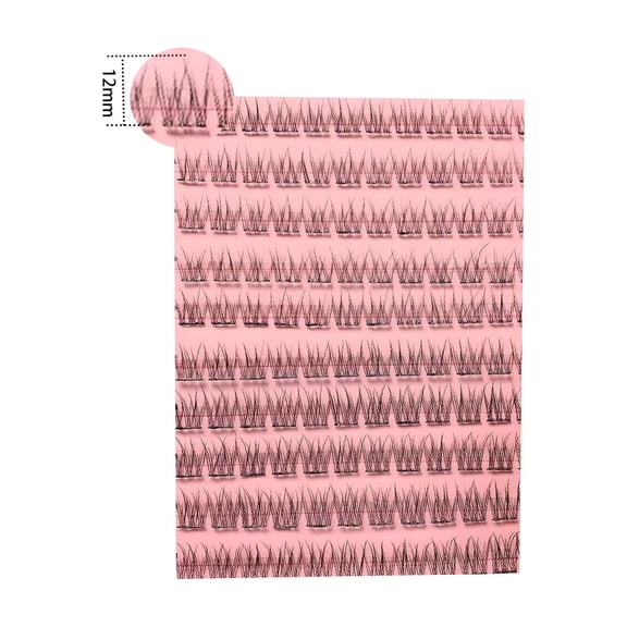 RAGUPEL 144Pcs Wispy Eyelash Clusters, Lightweight Lashes