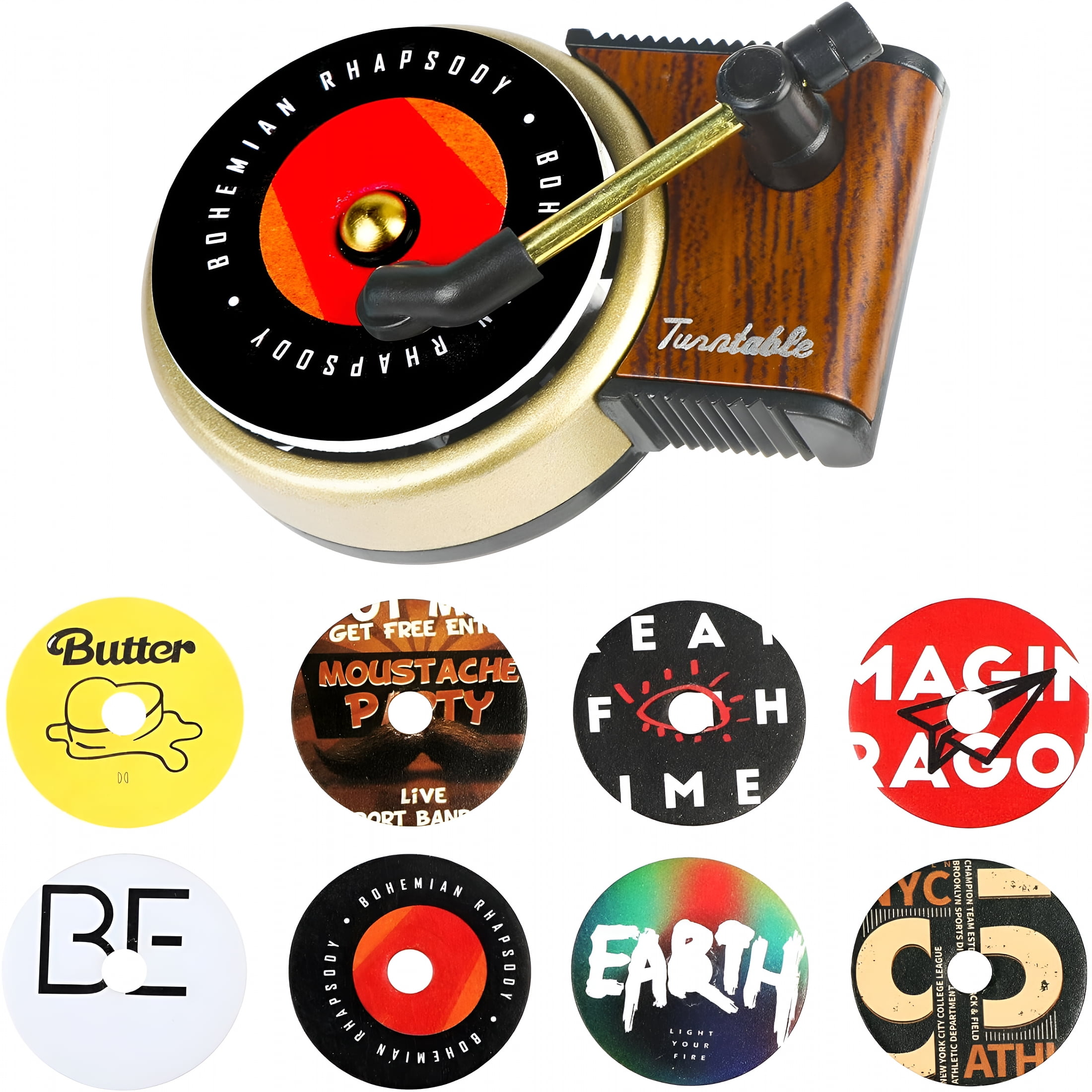Record Player Car Air Freshener
