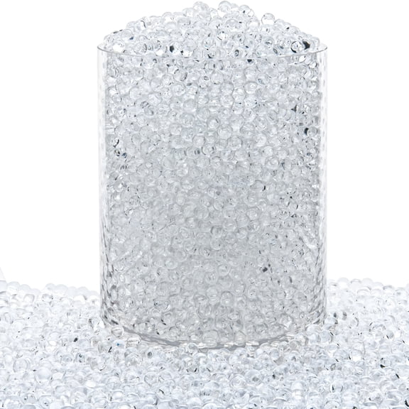 RAGUPEL 16000 Pieces Water Gel Jelly Beads, Vase Filler Beads, Non Toxic Water Beads for Soilless Planting, Wedding Centerpiece, Floral Arrangement, Vase Filler (Mix Colors)