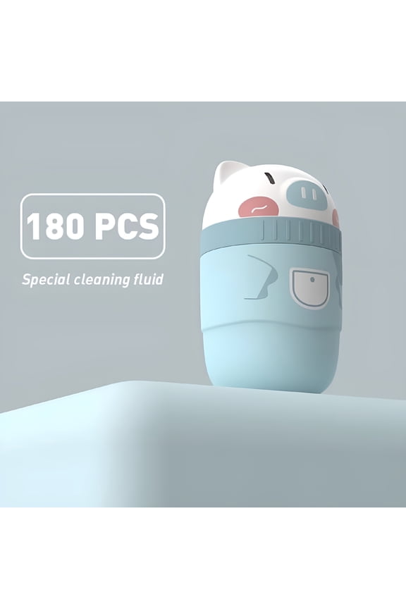 180PC Ear Hole Cleaner Set Piercing Cleaning Thread Flexible and Portable Disposable Earring Hole Floss Safe for All Ages Compact for Travel Suit for Ear Care at Home