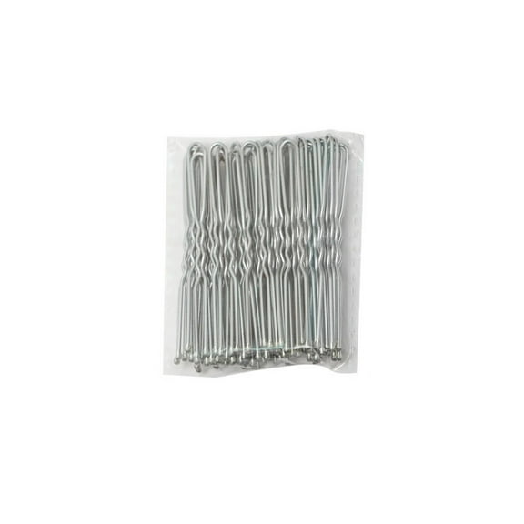 RAGUPEL 2 Pcs Blonde Bobby Pins Metal Material U Shaped Hair Pins Fashionable Style Blonde Bobby Pins Silver U-shaped clip 7CM