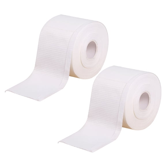 RAGUPEL 2 Rolls Disposable Face Towels Cotton Facial Tissue Cleansing Towelettes (White)