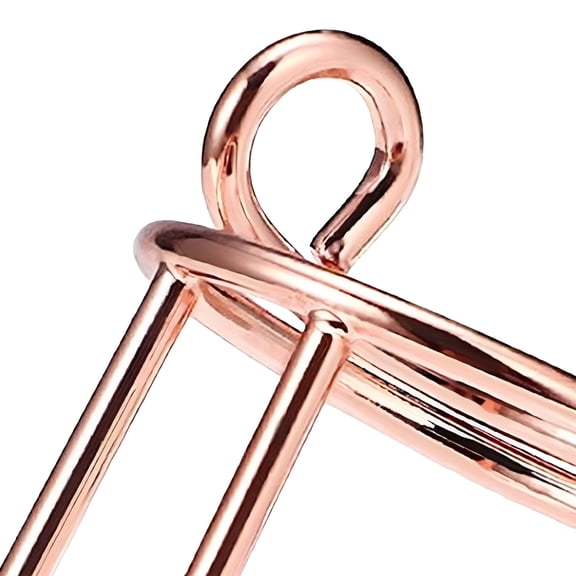 RAGUPEL 2026 New 10X Fingernail Rings, Halal Nail Rings Set, Metal, Nail Art Decoration, Diy, Daily Wear, Reusable Girl Nail Rings for Acrylic Nails, Rose Gold
