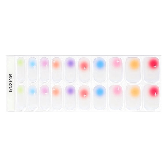 RAGUPEL 2026 New 24 Pcs Acrylic Press on Nails,Long-Lasting Shine Kids Press on Nails,Convenient & Fashionable Exquisite Patterns French Tip Press on Nails,Style54