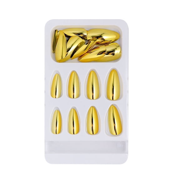 RAGUPEL 2026 New 24 Pcs Acrylic Press on Nails Non-Damaging to Nails Kids Press on Nails Effortless & Time-Saving Instant Application Square Press on Nails Shape13