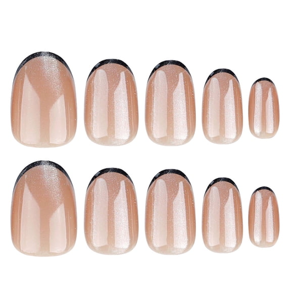 RAGUPEL 2026 New 24 Pcs Acrylic Press on Nails Say Goodbye to Hassle Kids Press on Nails Reduces Air Bubbles Long-Lasting Shine Short Square Press on Nails for Home Party Cosplay Shape16