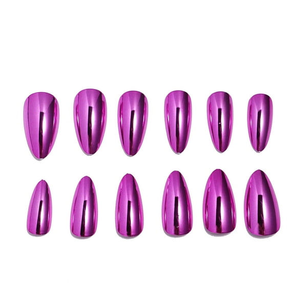 RAGUPEL 2026 New 24 Pcs Acrylic Press on Nails Strong Adhesion Kids Press on Nails Multiple Sizes Available Effortless & Time-Saving Short Square Press on Nails Shape5