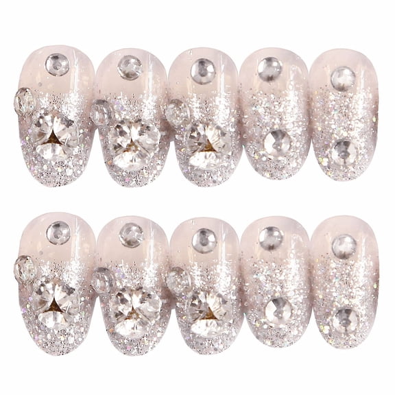 RAGUPEL 2026 New 24 Pcs Acrylic Press on Nails,Long-Lasting Shine Fake Nails,No Glue,No Odor Vibrant Colors Short Square Press on Nails,Style9