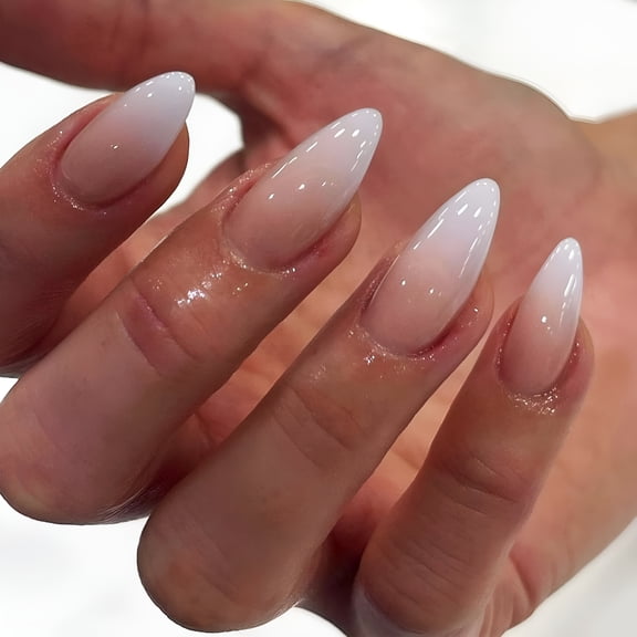 RAGUPEL 2026 New 24Pcs Cat Eye Press on Nails with Marble Design,Tips Manicure Art Acrylic Medium Almond Fake Nails Stick on Nails Glossy Purple Cat Eye Full Cover False Nails Gel Glue on Nails