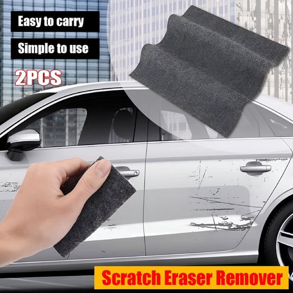 RAGUPEL 2026 New 2Pcs Car Scratch Eraser Remover Polish Cloth for Surface Repair for Car,Truck,Motorcycle