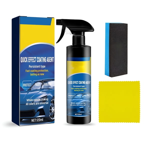 RAGUPEL 2026 New 3 in 1 High Protection Quick Car Coating Spray,High Protection 3 in 1 Spray,3 in 1 Ceramic Car Coating Spray,Quick Coat Car Wax Polish Spray for Cars,Easy to Use
