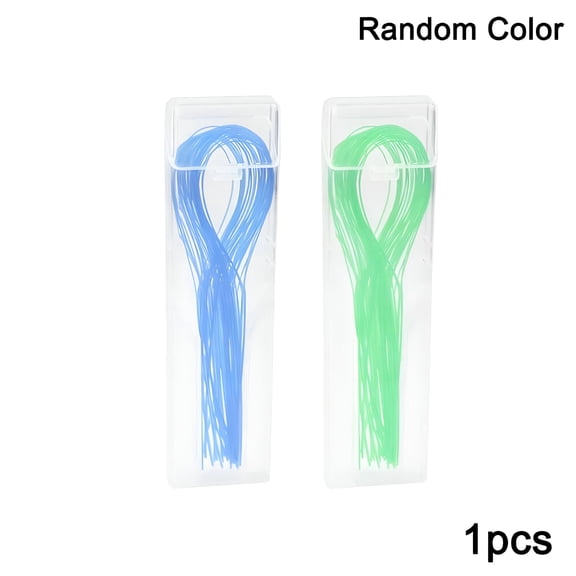 RAGUPEL 2026 New 35Pcs Dental Floss Threader Nylon Loop Floss Threaders 0.3Mm for Braces Cleaning, Dental Hygiene, Everyday Use, Tight Spaces, Travel.