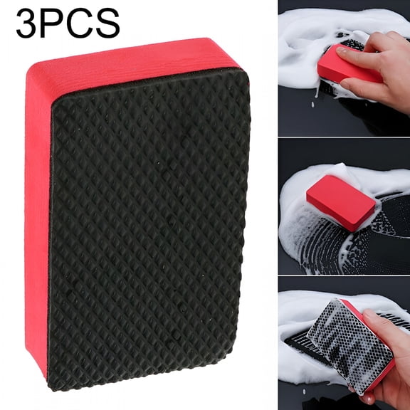 RAGUPEL 2026 New 3X Car Clay Bar Sponge Block Wash Cleaner Cleaning Eraser Wax Polish Pads for Car Detailing,Paint Cleaning,Scratch Removal,Surface Polishing,Vehicle Maintenance