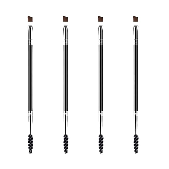 RAGUPEL 2026 New 4Pcs Eyebrow Brush Adjustable Curve Eyebrow Spoolie Flexible Use Precise Control Brow Brush for Makeup Beauty Cosmetics Eyebrow Grooming