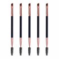 thumbnail image 1 of RAGUPEL 2026 New 5 Pack Eyebrow Brush, Spoolie Brush and Angled Brow Brush Eyelash Brush for Eye Makeup for Eyebrow Shaping, Eyelash Grooming, Makeup Application, Beauty Routines., 1 of 7
