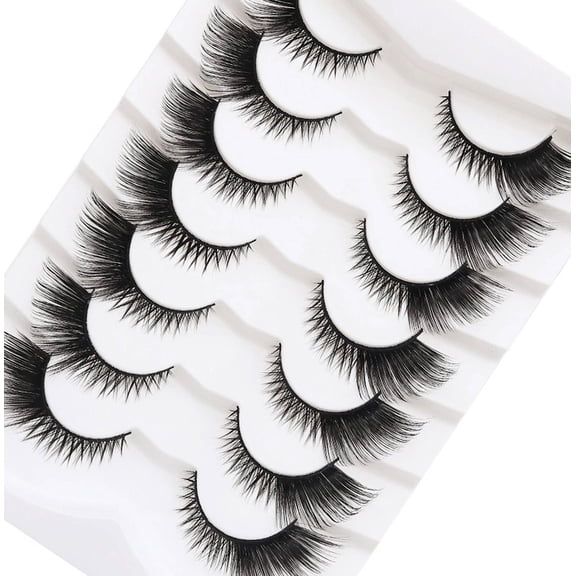 RAGUPEL 2026 New 5Pairs Lashes Wispy Multiple Style Options Eyelash Clusters Strengthen the Depth of Eyes Cluster Eyelash Extensions Style 5