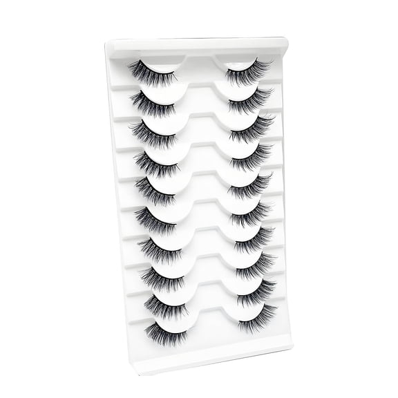 RAGUPEL 2026 New 7Pcs Lash Clusters Curved and Curled Design Eyelash Clusters for Party Daily Photoshoot High-End Fashion Style Cluster Eyelash Extensions Style 3