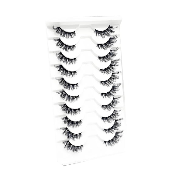 RAGUPEL 2026 New 7Pcs Lash Clusters Soft and Comfortable Touch Eyelash Clusters for Party Daily Photoshoot Gentle and Damage-Free Cluster Eyelash Extensions Style 9
