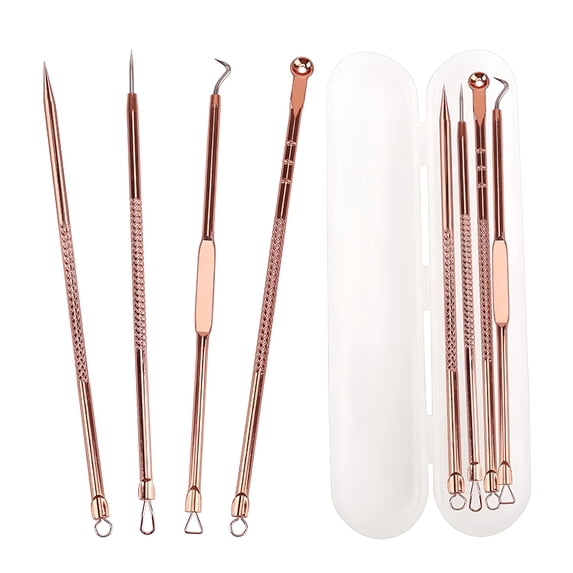 RAGUPEL 2026 New Blackhead Remover Tool, Pimple Popper Tool Kit, Blackhead Extractor Tool for Face, Extractor Tool for Comedone Zit Acne Whitehead Blemish, Stainless Steel Extraction Tools