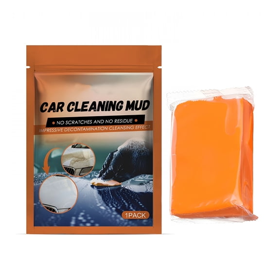 RAGUPEL 2026 New Car Clay Bar Premium Grade Clay Bars Auto Detailing Clay Bar,Clay Bar Cleaner with Washing and Adsorption Capacity for Car Wash Car Detailing Clean Glass(Orange)